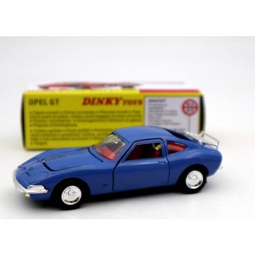 Atlas 1:43 Dinky Toys 1421 Opel GT 1900 Diecast Models Car Collection