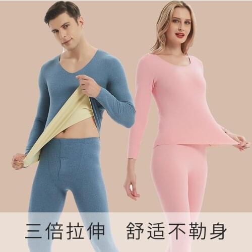 Thermal Underwear set Woman winter clothing Warm suit Long sleeve top Warm pants winter Man Thermo underwear undershirt