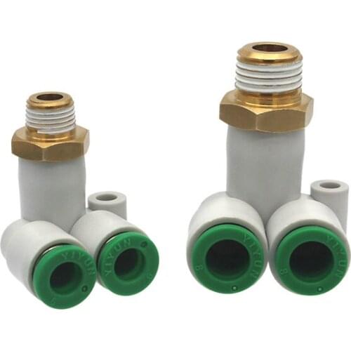 KQ2LU04-M5A,M6A,01AS,02AS KQ2LU06-M6A,01AS,02AS,03AS KQ2LU08-01AS,02AS,03AS YIYUN Pneumatic Air Joint Connector KQ2 KQ2LU Series