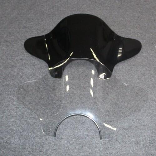 Motorcycle Cruiser Windshield Windscreen with Mounting For Cruiser Honda Shadow RS Rebel VT1300CSE Sabre VT1300CX Shadow Aero