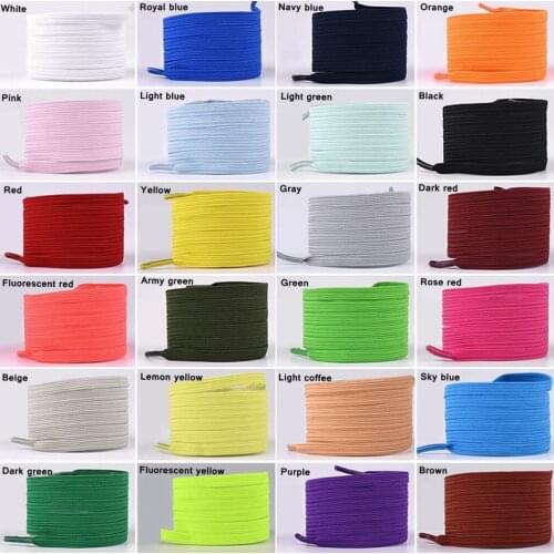 Off white Magnetic Shoelaces Elastic Quick No Tie Shoe Laces Kids Adult Unisex Locking Shoelace Sneaker Pattern Type Material