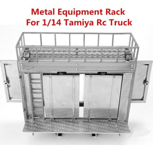 Tamiya Scania Truck Metal Equipment Rack Set Fit For 1/14 RC Tractor Trailer R470 R620 56323 R730 Actros Upgrade Parts