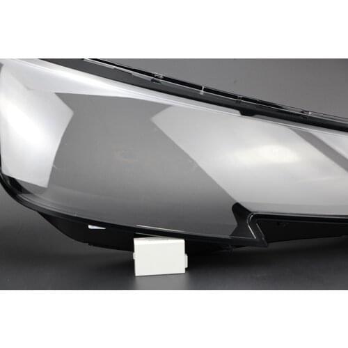 Headlamp Lampshade Lampcover Head Lamp light Covers Glass Lens Shell Caps For Audi A4L 2017-2019 Auto Headlight Light Caps