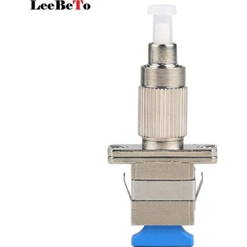 SC Female to FC Male Fiber Optic Adapter Optical Adaptor for Optical Power Meter/Visual Fault Locator