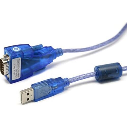 RS232 9-PIn DB9 male to Female Gender Changer Adapter Converter USB 2.0 To RS232 Serial DB9 9 Pin Converter