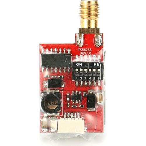 TS5828S 5.8G 600mW 40CH Mini AV Wireless Transmitter RP-SMA Female For Multicopter QAV250