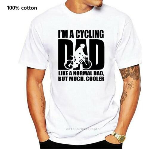 Bike T Shirt Biker I'm A Cycling Dad Cyclist TopDad Gift Father Day Hubby(1)