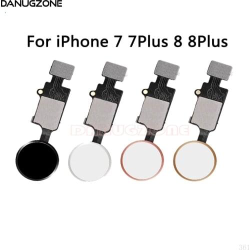10PCS/Lot Home Button Return Keypad Menu Flex Cable For iPhone 7 8 Plus 7Plus 8Plus With Return Function