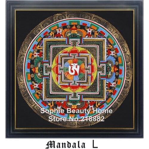 3D mosaic needlework DIY diamond painting kits rhinestone cross stitch embroidery Universe Meditation Mandala Series L 30x30cm