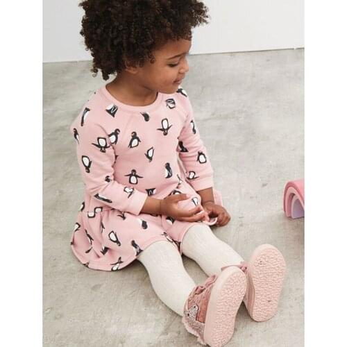 Infant Kids Princess Dress Summer Casual Baby Girl Clothes Bebe Girls Dresses Brand 100% Combed Cotton Cartoon Children Clothing