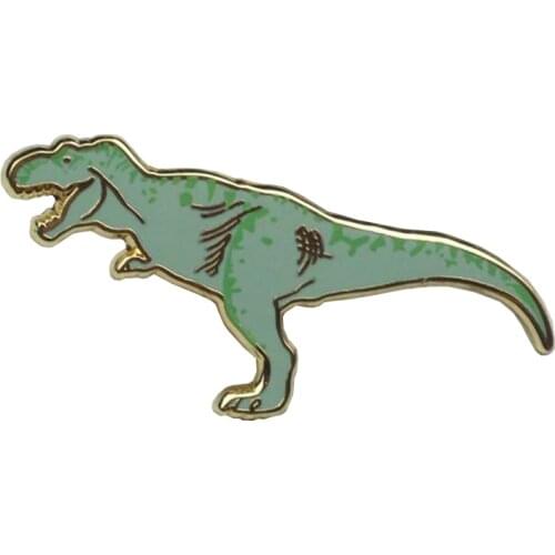 Dinosaur enamel pin badge