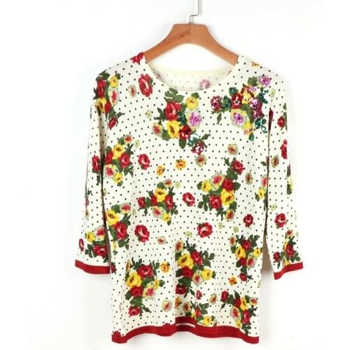 Guesod Women's Knitted T-shirts