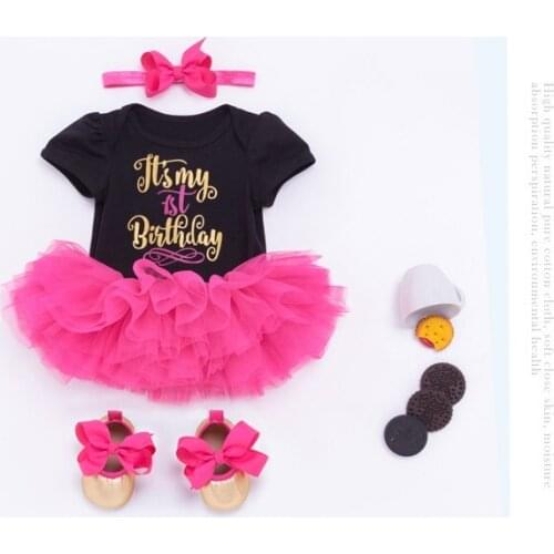 DOLLMAI reborn baby girl dolls clothes princess series early summer pink dress suit 50-55cm dolls infant accessories covering