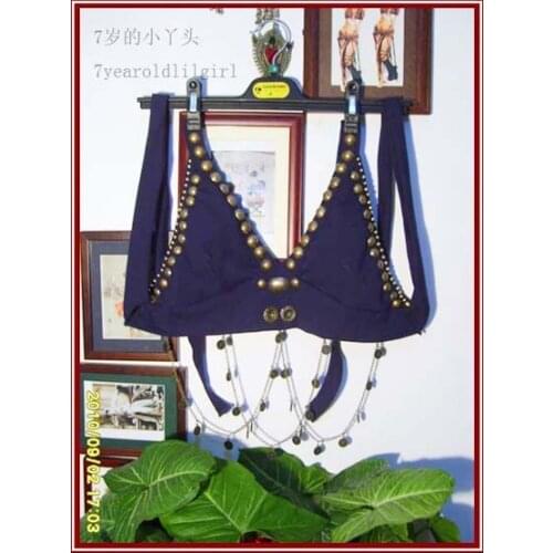 7Years Old Lil Girl Lycra Cotton Belly Dance Bra Top AI08