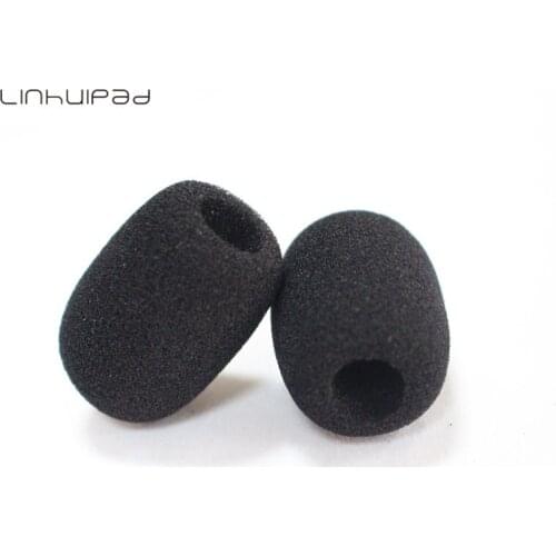 Linhuipad Free Shipping Microphone Foam Windscreens Sponge windshield 11mm opening and 32mm inner length 100pcs /lot