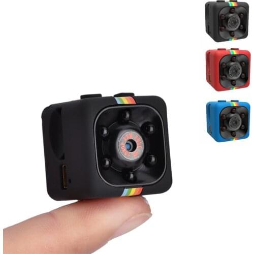 SQ11 Mini Camera HD 1080P Night Vision Camcorder Car DVR Infrared Video Recorder Sport DV Digital Camera Support TF Card Max 32G