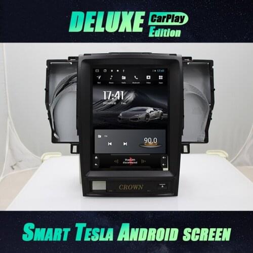 Tesla Screen Navigation CARPLAY Stereo For Toyota Crown 2005 - 2009 Android 10 GPS Car Radio Multimedia Player Autoradio 2 Din