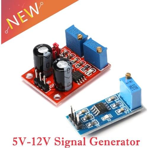 NE555 Pulse Frequency Duty Cycle Adjustable Module Square Wave 5V-12V Signal Generator