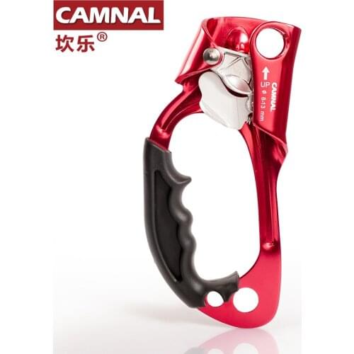 CAMNA Professional outdoor climbing device with 8-13mm right hand lift left hand riser hand riser climbing rope climbing climber