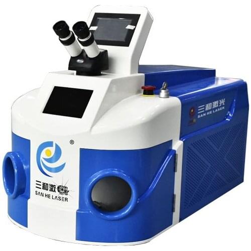 Mini portable jewelry laser welding machine rings welding necklace welding silver or gloden fill laser spot welder factory price