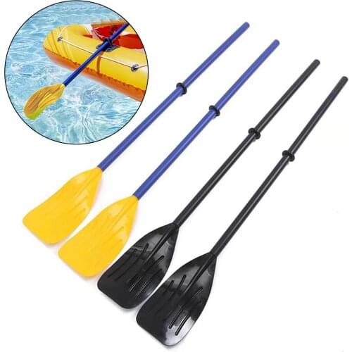 2Pcs Detachable Assemble Strengthened Kayak Paddles Oar Inflatable Boat Fishing Kayak Rafting Canoe Oar Boating Accessories