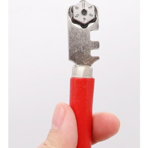 1 piece/130mm professional portable diamond tip glass tile cutter manual window tool