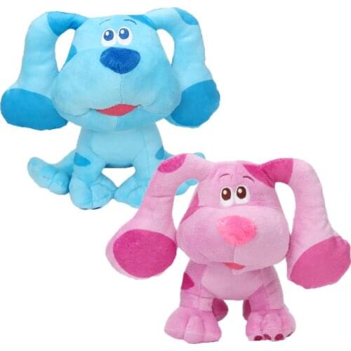 10pcs In Stock Blues Clues & You! Plush Doll Blue Pink Dog Soft Stuffed Toys Blues Clues Plush Toys Doll Kids Toys