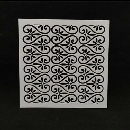 13*13 Flower Layering Stencils for Diy scrapbook/photo album Decorative Embossing coloring,painting stencil,home decor