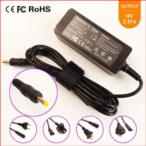 19V 2.37A Netbook Ac Adapter Charger for Toshiba Portege WT20,WT20-B2100,Z15t,A045R007L Z10t-A-104,Z10t-A-106,Z10t-A-103