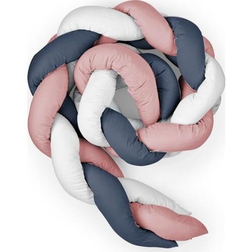 3 piece Netting Cradle Edge Protective back when sleeping pillow can be rolled up can be used as pillow and sleeping area crib decor