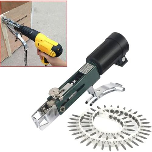 Automatic Chain Nail Gun Adapter Screw Gun for Electric Drill Woodworking Tool Cordless Power Drill Attachment Woodworking tool