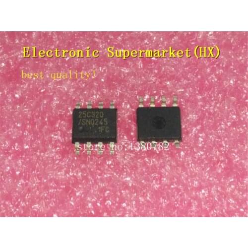 Free Shipping 10pcs/lots 25C320 25C320/SN SOP-8 100% New original IC In stock