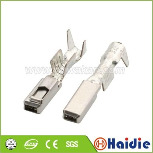 Free shipping 50pcs auto wire terminal for elcetric connector, crimp loose pins loose terminals DJ627-2.2A