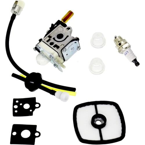 Carburetor Carb RB-K70 RB-70A RB-K66A Air Filter Spark Plug Primer Bulbs for ECHO SRM-210 SRM-211 String Trimmer Brushcutter A02
