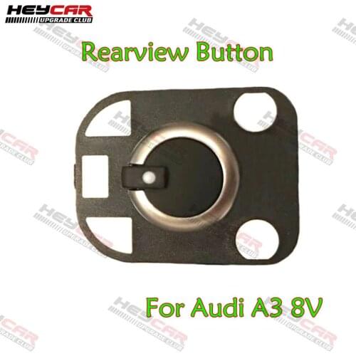 Rearview Button Rear View Side Mirror Switch Fold Function For Audi A3 8V