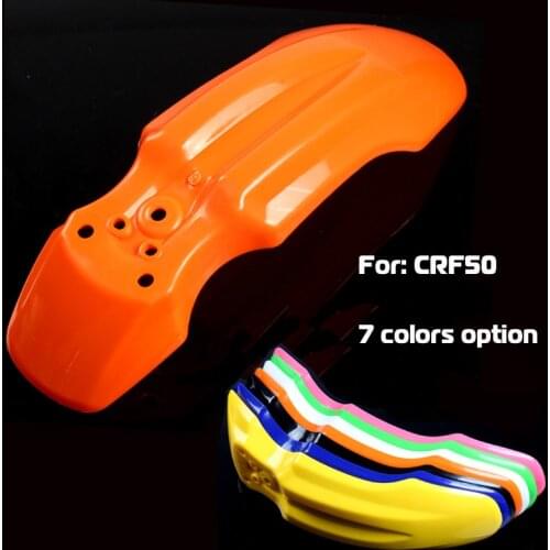 Front Wheel Fender Protector Plastic For CRF50 XR50 70 CRF XR 50 SDG SSR 50cc 110c 125cc Dirt Pit Bike
