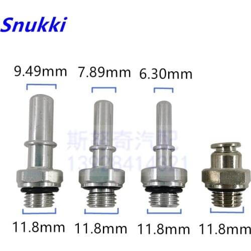 Rail Injector Return Oil Backflow Pipe Connector Metal Urea pump injection connector for Bosch 2.2 6.5