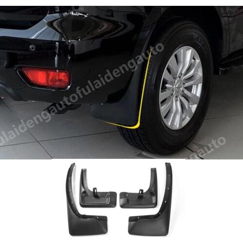 4pcs For Nissan Armada Patrol Y62 2016-2020 Fender Mudguards Mud flaps Splash Guards Car Styling accessories