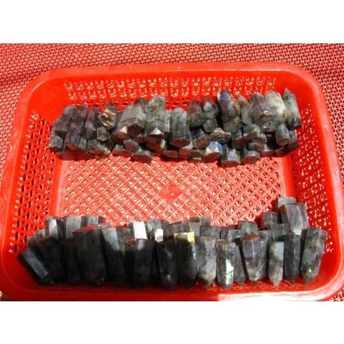 4000g natural labradorite crystal quartz point healing