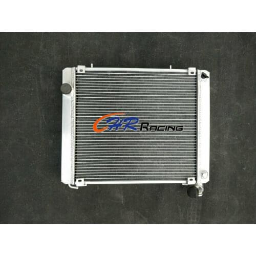 For Triumph Stag 3.0 V8 MK2 MT 1972-1977 1973 1974 1975 Aluminum Radiator 62MM
