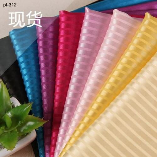 Elastic Satin Fabric pattern fashion clothing shade fabric slightly stretchy