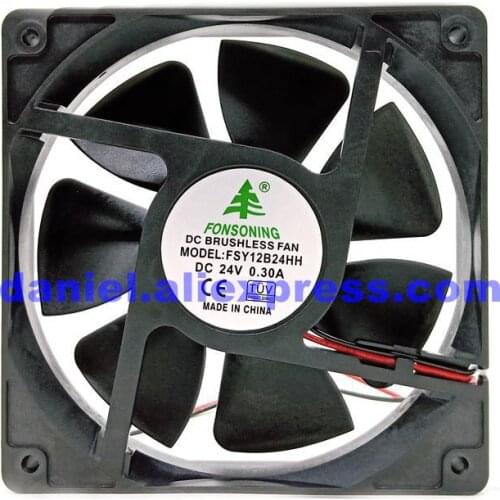 12025 24V welding machine inverter durable cooling fan FSY12B24HH 12CM large air volume