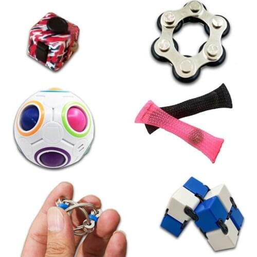 Sensory Fidget Toys Set-Anti Stress and Anxiety Sensory Toys Set Relieves Stress and Anxiety Fidget Anti-stress Soft Toy