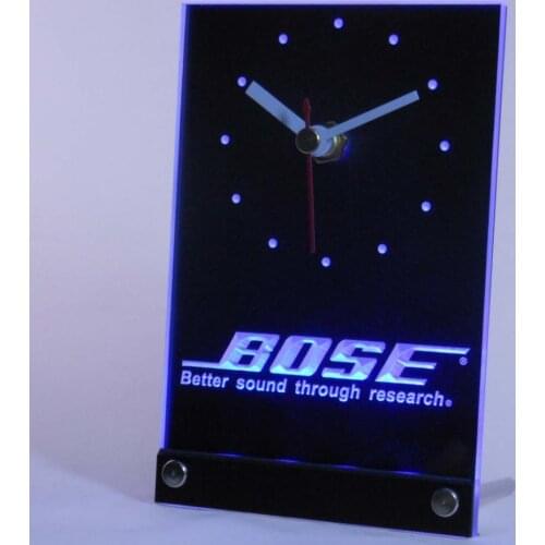 Tnc0429 Theater Systems Speakers Table Desk 3D LED Clock