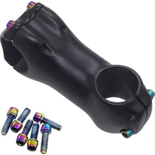 Full Carbon MTB Bicycle Stem 6/17 Degree 31.8MM Carbon Road Bike Stem Positive and Negative Cycling Power Parts