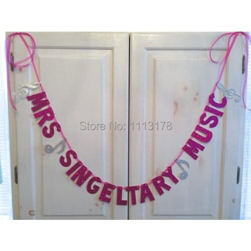 Custom Classroom / Teacher Banner -- Photo Prop / Classroom Decoration personalized garland