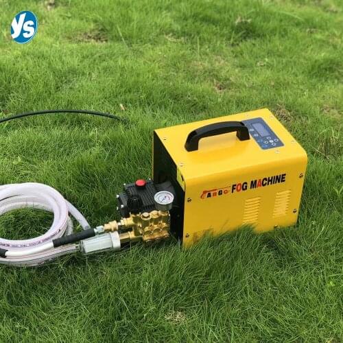 4-5L/Min Industrial Fog Machine Intelligent Micro-Mist Industrial Humidifier Smoke Machine Fog Ejector Party Stage Fog Machine