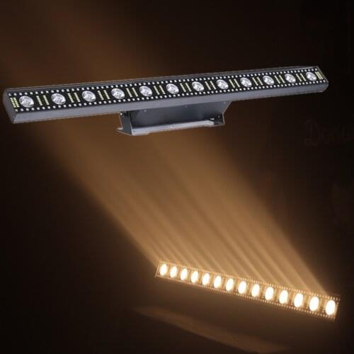 Colorful 12pcs 14pcs 3 in 1 rgb led beam bar matrix light led wash dmx stage lighting for party disco point control dj equipment