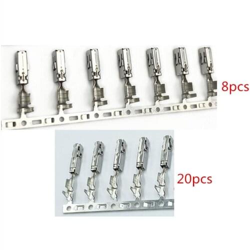 Repair Wire Terminal Pins For 28 Hole 28 Way 28 Pin 28P Loom Repair Door Harness Docking Connector Plug 1K0937702C For VW AUDI