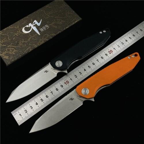 CH CH3004 Folding Knife D2 Blade Pocket Tactical Camping Hunting Survival Knives Outdoor Rescue G10 Handle Gift Kitchen EDC Tool